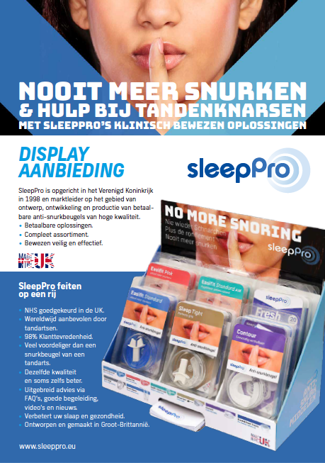 SleepPro Display flyer